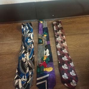 Micky mouse men's ties